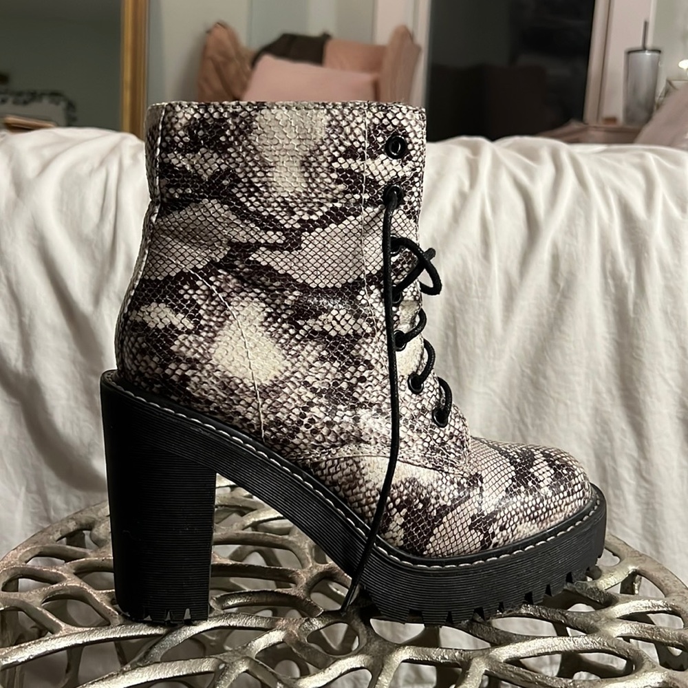 Snakeskin Boots